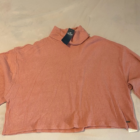 NWT Hollister Crop Turtle Neck Long Sleeve - Picture 6 of 6